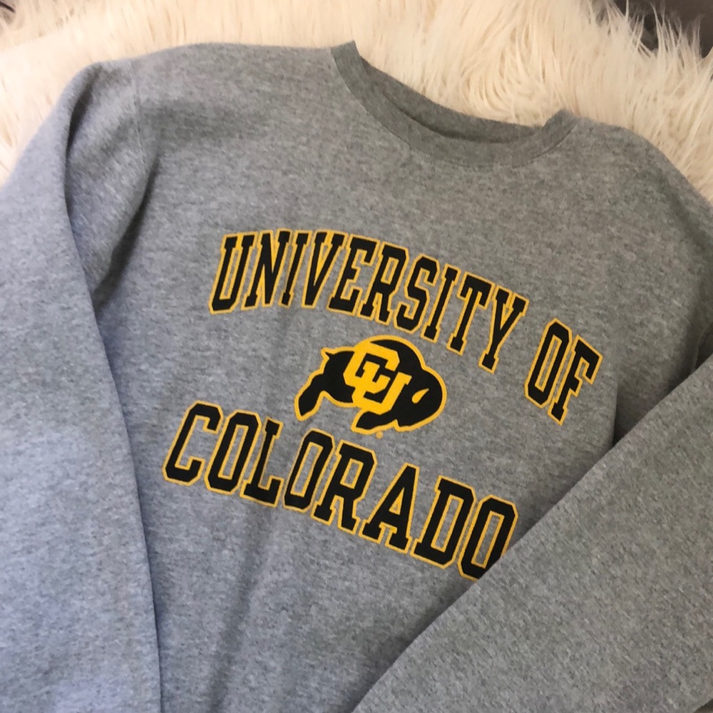 University of Colorado Boulder sweatshirt